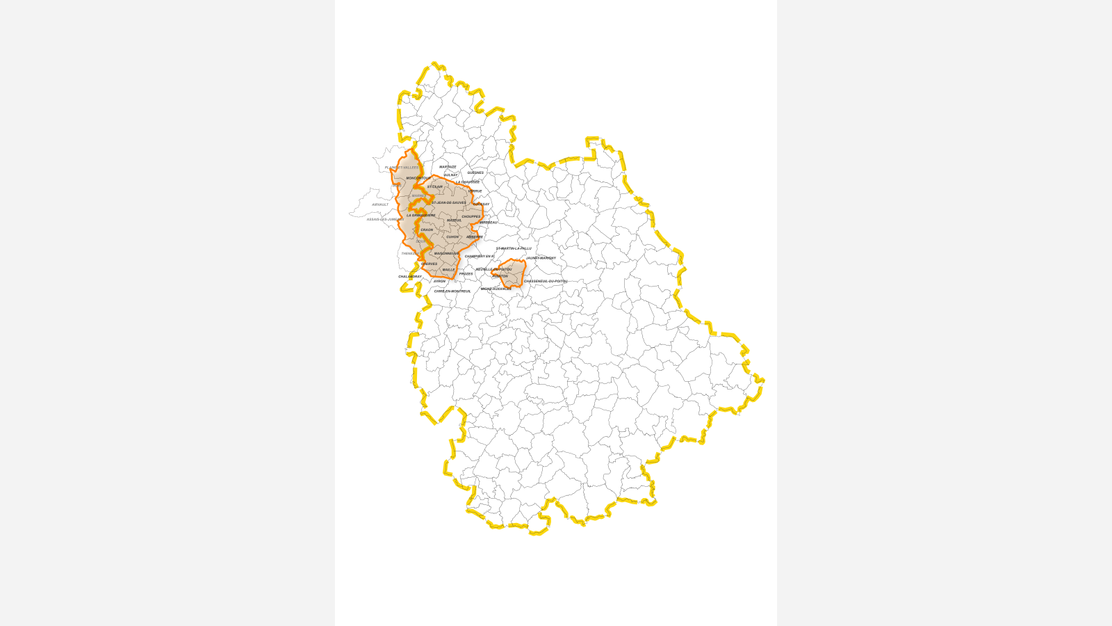 carte ZPS MINE Vienne